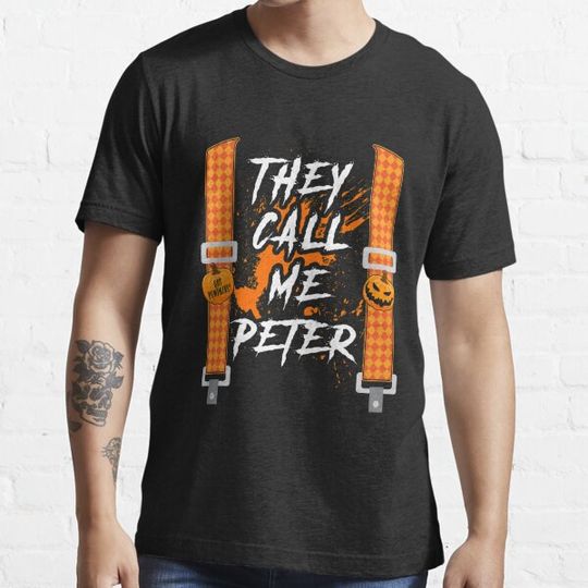 Discover They Call Me Peter Halloween Pumpkin Eater Couples Costume T-shirts