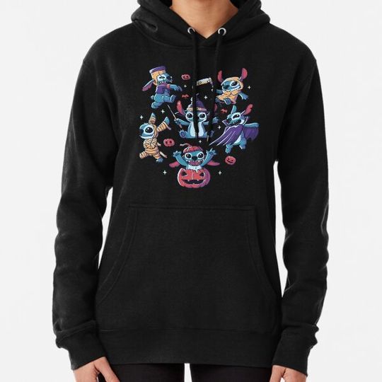 Discover Halloween Experiments Cute Spooky Aliens - Light Hoodies