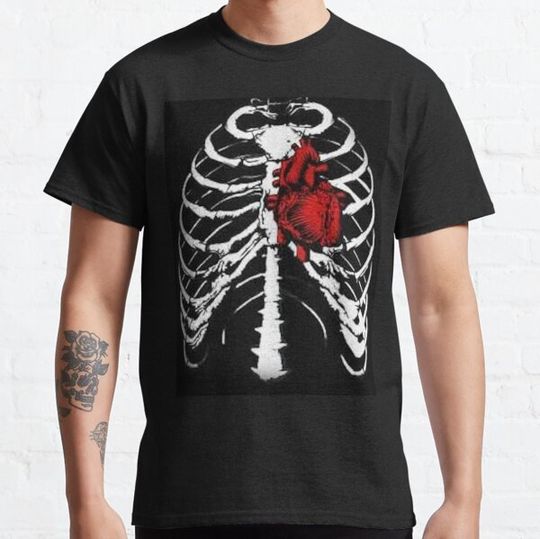 Discover Skeleton Rib Cage T-shirts