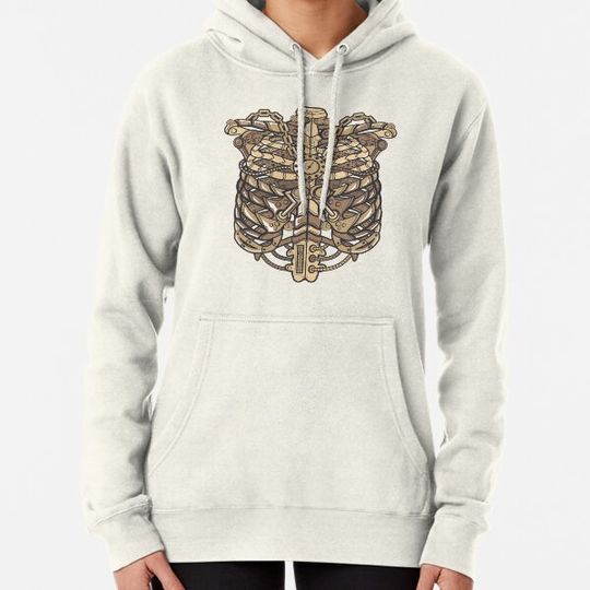 Discover Steampunk Rib Cage Skeleton Hoodies