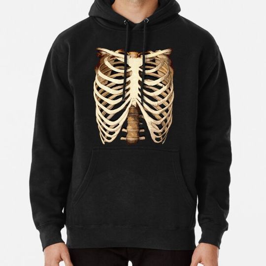 Discover Skeleton Chest Hoodies