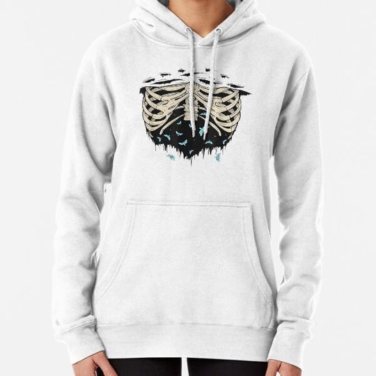 Discover SKELETON SHIRT - Halloween Costume Rib cage Anatomy T-Shirt Hoodies