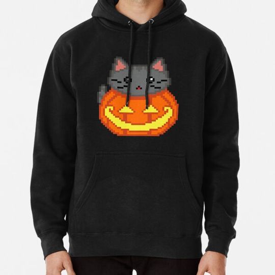 Discover Cat O' Lantern Hoodies
