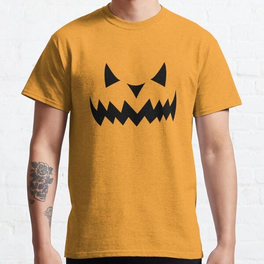 Discover Haunted Halloween Jack-O-Lantern T-shirts