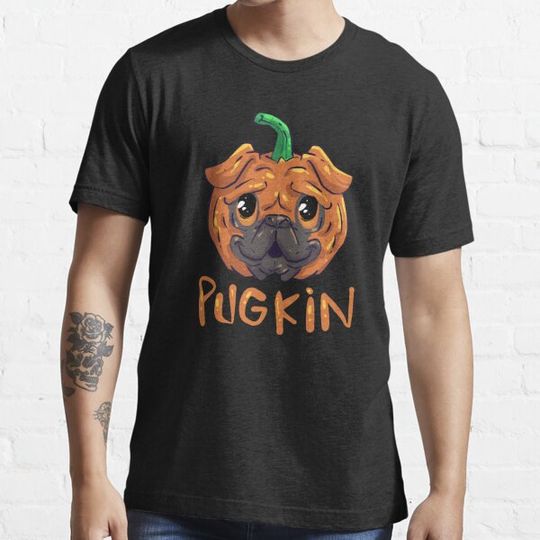 Discover Pugkin - Pug Pumpkin T-shirts
