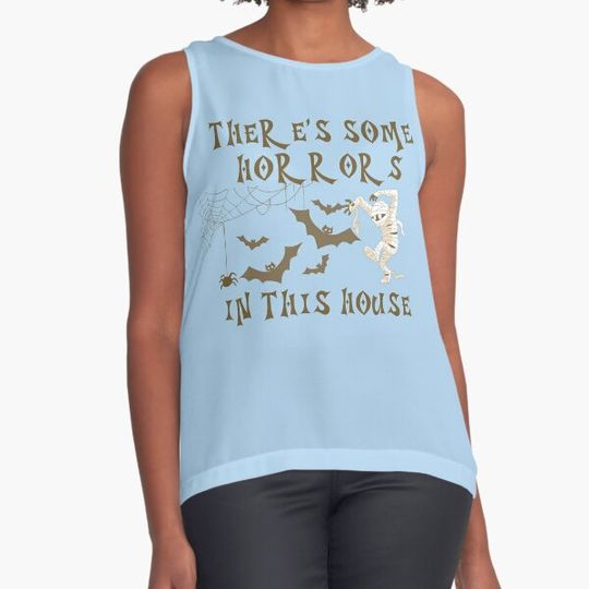Discover There's Some Horrors In This House Stickers T-shirts