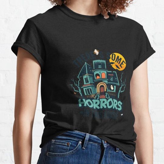 Discover There's Some Horrors In This House - Ghost Pumpkin Halloween T-shirts