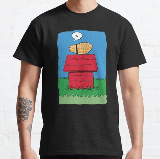 Discover A peanuty dog house T-shirts