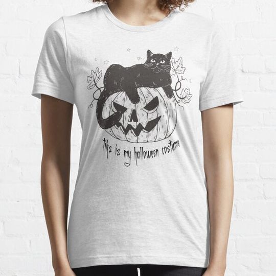 Discover Funny Halloween T-Shirt /Funny Slogan Shirt/ This Is My Halloween Costume T-shirts