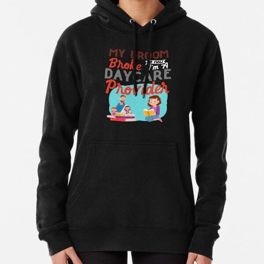 Discover My Broom Broke So Now Im A Social Worker product Halloween Costume print Hoodies
