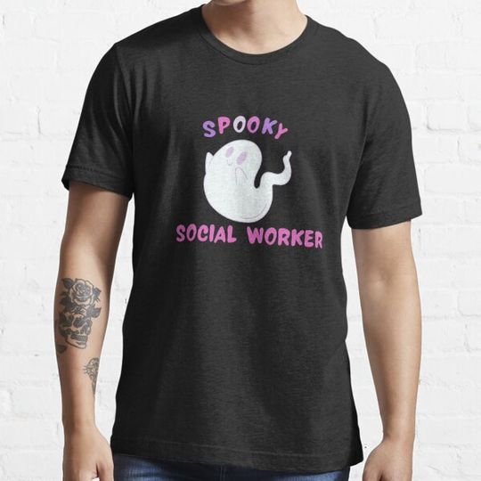 Discover Spooky Social worker T-shirts