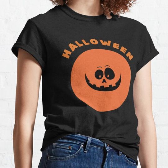 Discover Jack O Lantern Pumpkin Face Funny Halloween T-shirts