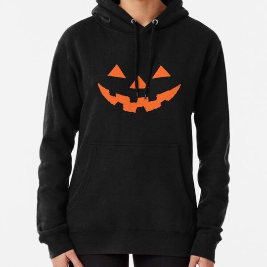 Discover Jack O' Lantern Pumpkin Face ORANGE Halloween Costume T Hoodies