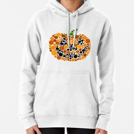 Discover Dot Jack O' Lantern Hoodies