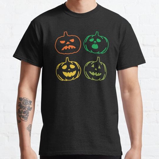 Discover Halloween Jack O Lantern Trick Or Treat Gift T-shirts