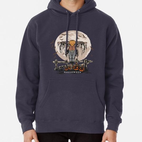 Discover halloween scarecrow ,halloween jack o lantern Hoodies