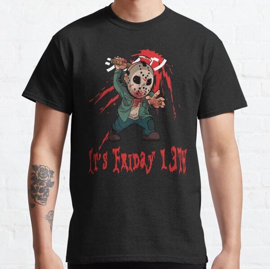 Discover A new beginning friday 13th | Its friday 13th jason bloody horror story movie monster fans T-shirts
