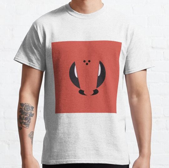 Discover Awesome monster for Halloween on a red background T-shirts