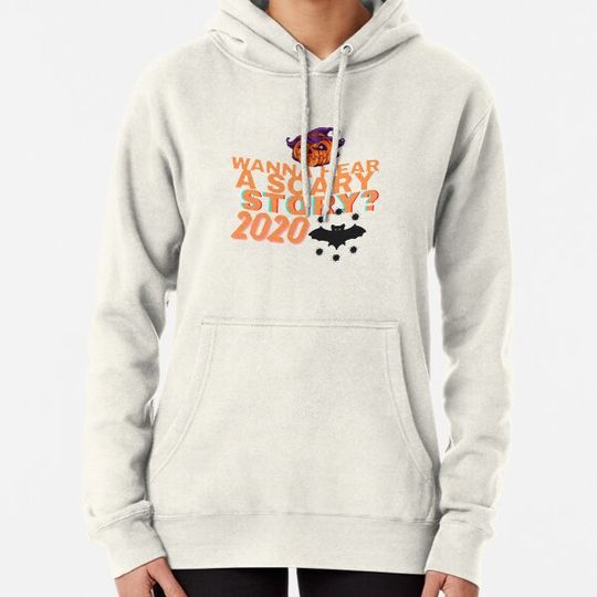 Discover Wanna Hear A Scary Story 2020 Quarantine Costume Hoodies