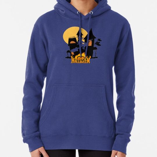 Discover A witch enjoying her evening flight. Hoodies