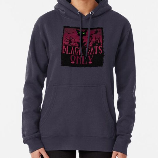 Discover Black Cats Only Hoodies