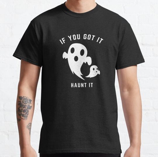 Discover Spooky Ghost Boo Crew with Halloween Spirit T-shirts