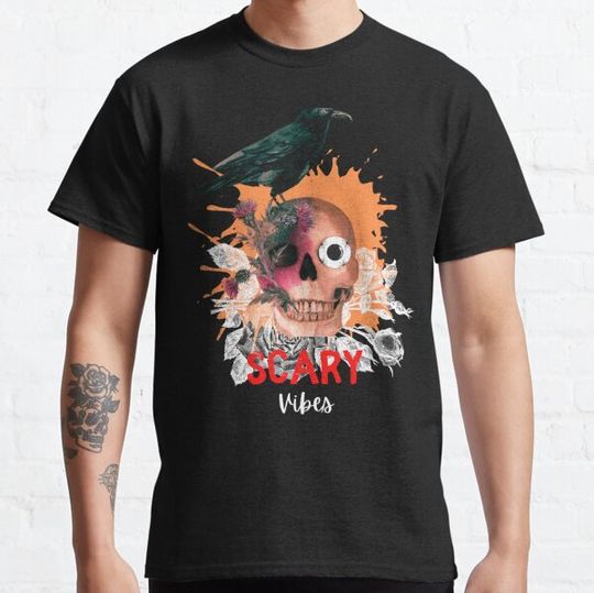 Discover scary vibes T-shirts