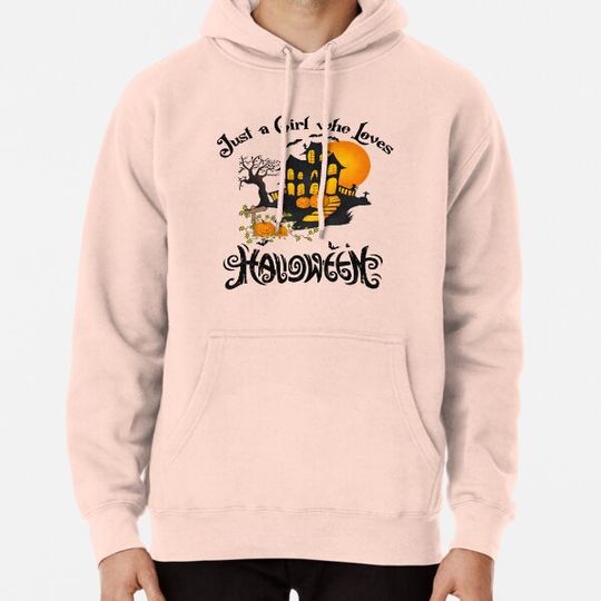 Discover Just A Girl Who Loves Halloween Hoodies