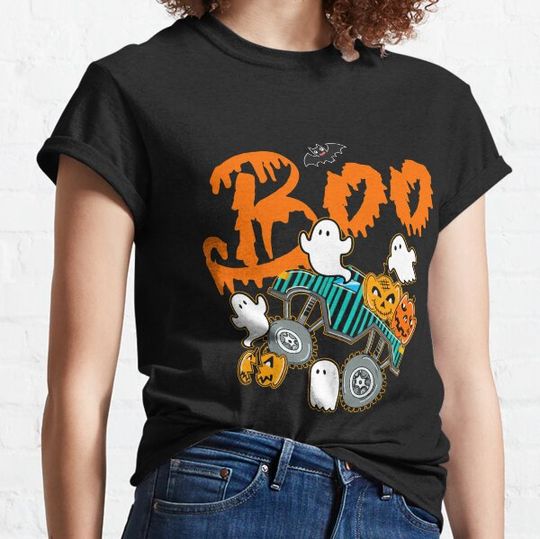 Discover Ghost Rider Truck Monster Pumpkin Ghost T-shirts