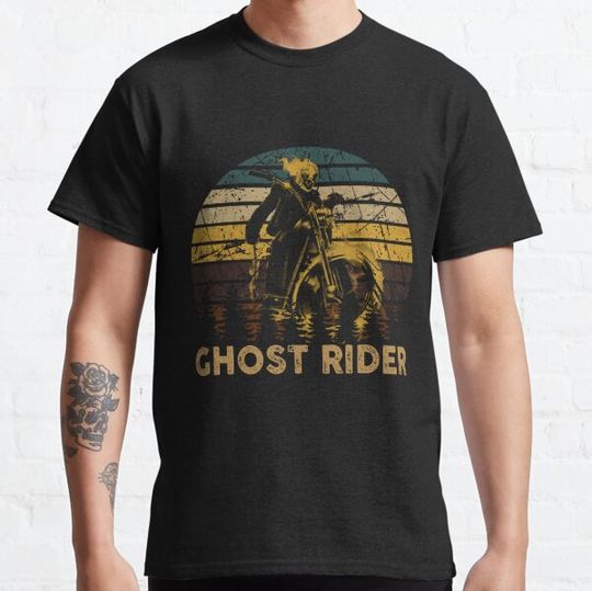 Discover Ghost Rider's Eternal Flame Soulful Struggles T-shirts