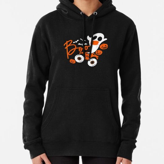 Discover Ghost Rider Truck Monster Halloween Pumpkin Hoodies