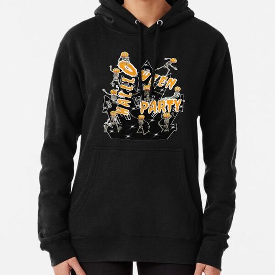 Discover Halloween skeleton motorcycle funny birthday pumpkin Hoodies