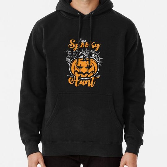 Discover Funny Spooky Aunt Halloween Costume Gift Hoodie