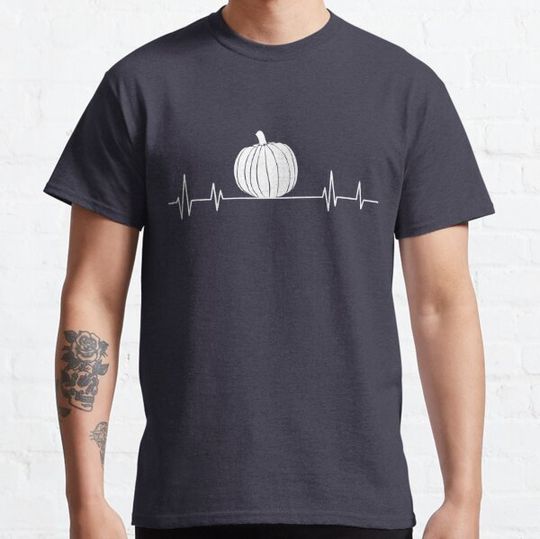 Discover pumpkin heartbeat ,halloween heartbeat T-shirts
