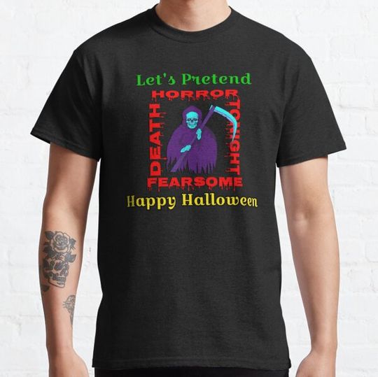 Discover Let's Pretend Happy Halloween T-shirts