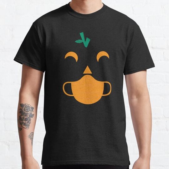 Discover Pumpkin Wearing Mask Jackolantern Halloween Costume 2020 T-shirts