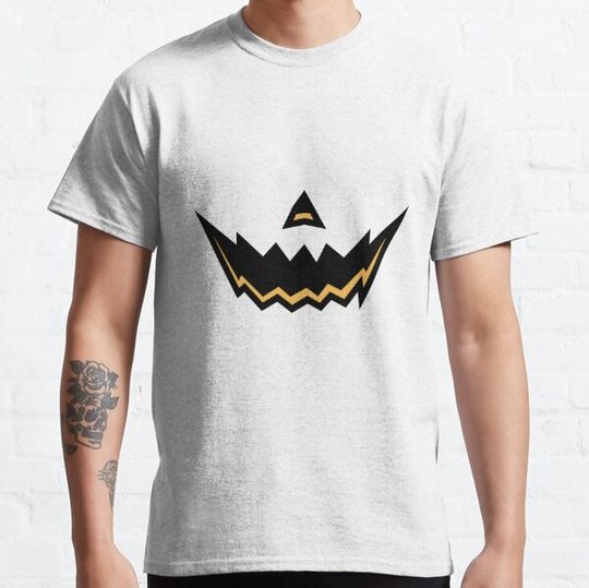 Discover Jack o' Lantern on Orange T-shirts