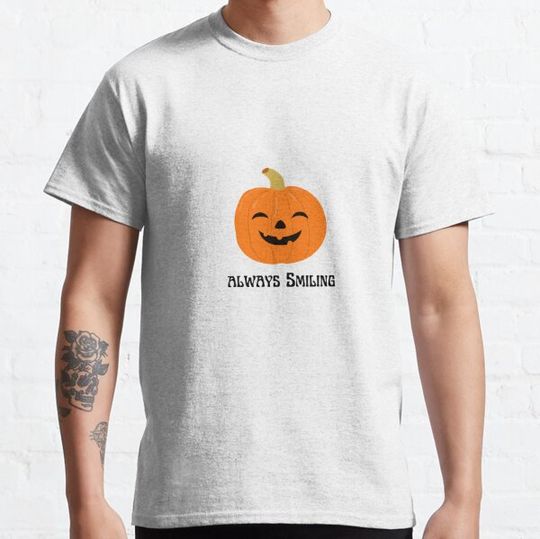 Discover Always Smiling Jack-O-Lantern T-shirts