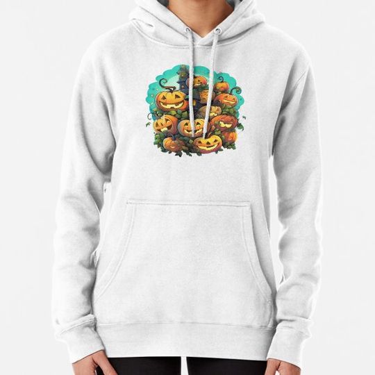 Discover Funny Halloween Jack O Lantern Hoodies