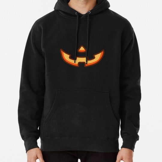 Discover Happy Pumpkin on Black Hoodies