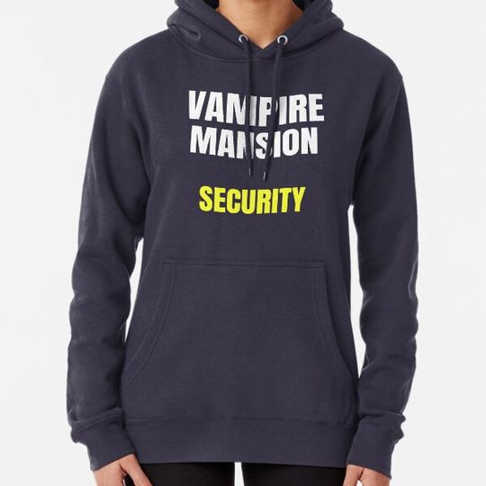 Discover Vampire Mansion Security| Funny Halloween Costume| Halloween Party| Humorous Hoodies