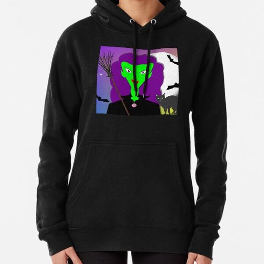 Discover Just Flew /in On My Broom Stick For A Halloween Party Hoodies
