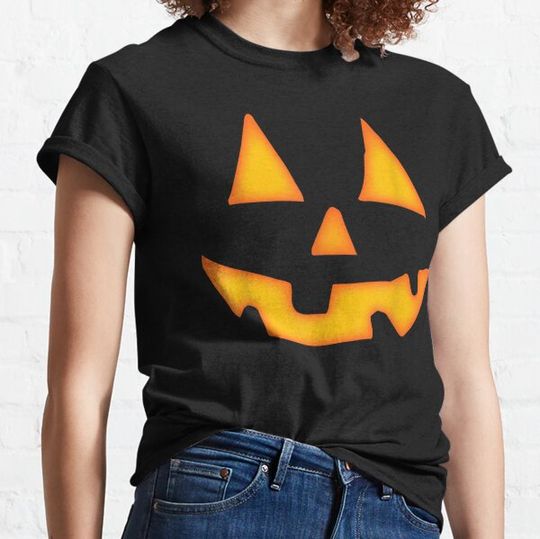 Discover Pumpkin Halloween s for Men Women Jack O Lantern Face T-shirts