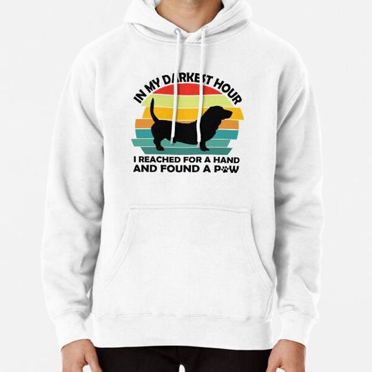 Discover In My Darkest Hour I Found A Paw Hoodie