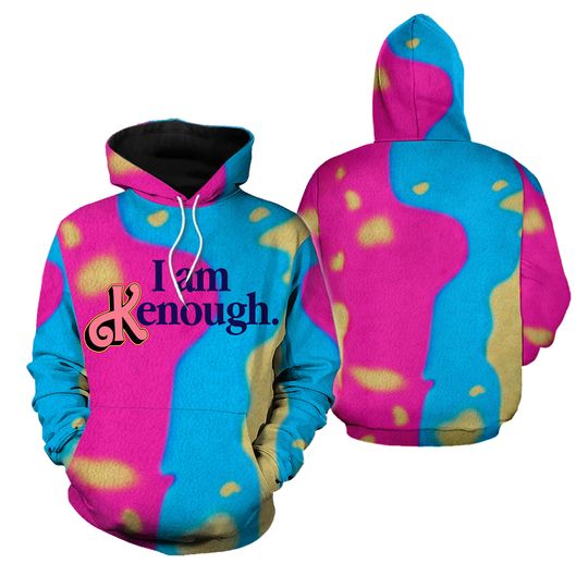 Discover I Am Kenough Hoodie Barbie