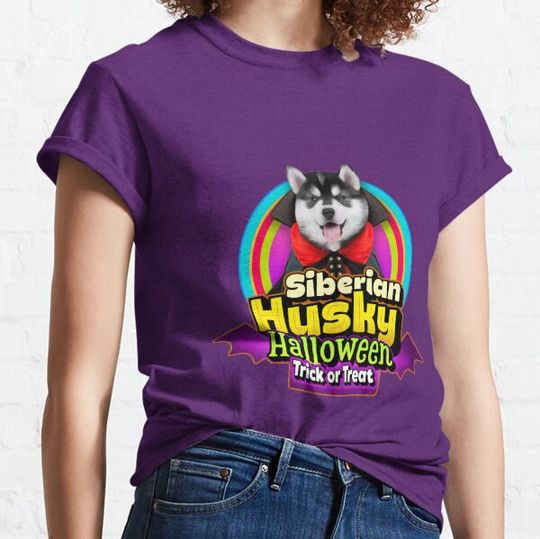 Discover Siberian Husky halloween gifts T-shirts