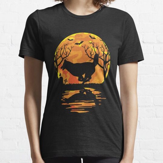 Discover Funny Husky Spooky Halloween For Dog Lovers T-shirts