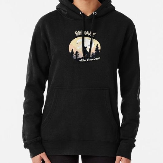 Discover Funny Fall Halloween Warewoof Husky Dog Lover Hoodies