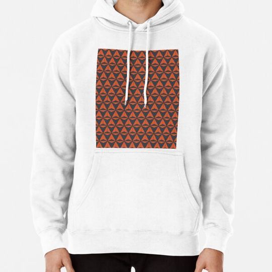 Discover Spaceship Earth Geometric Pattern Halloween Hoodies