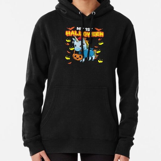 Discover My First Halloween Scary Hallow's Eve Birthday Hoodies
